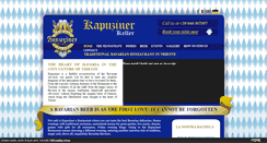 Desktop Screenshot of kapuzinerkellertrieste.it